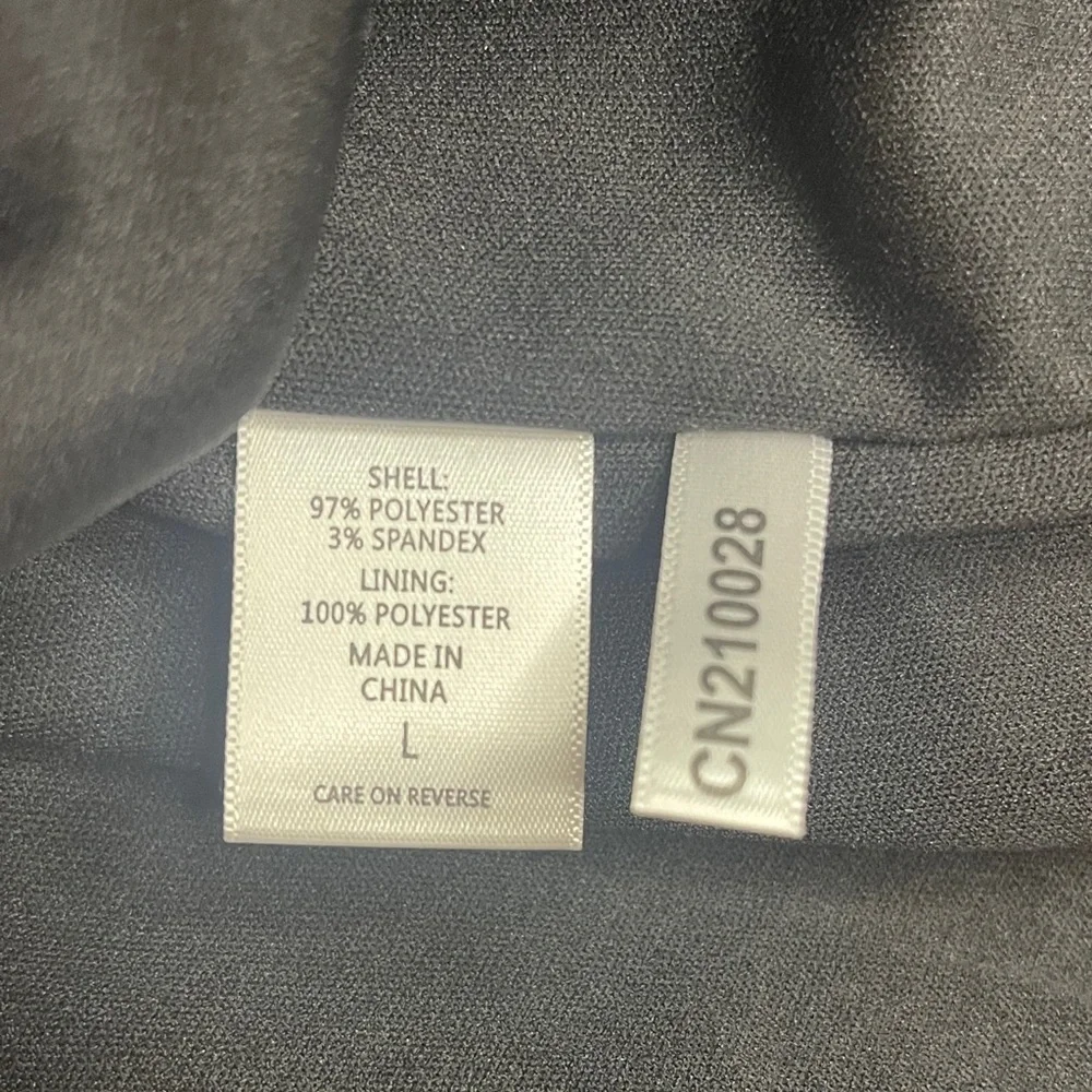 New York & Company Black strapless Dress with Cream Cascading Rosette- NWT- Larg - Picture 6 of 10